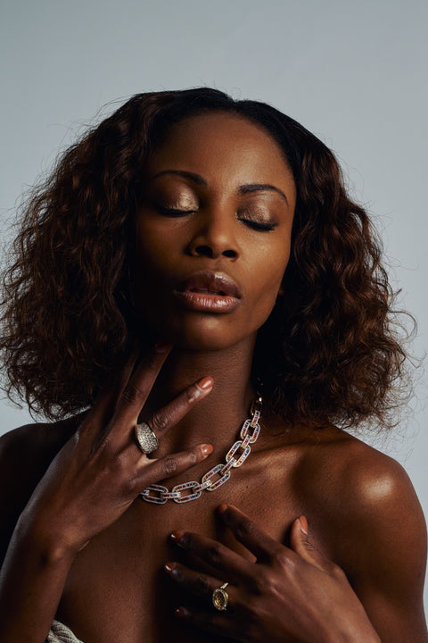 Prisma Sapphire Necklace