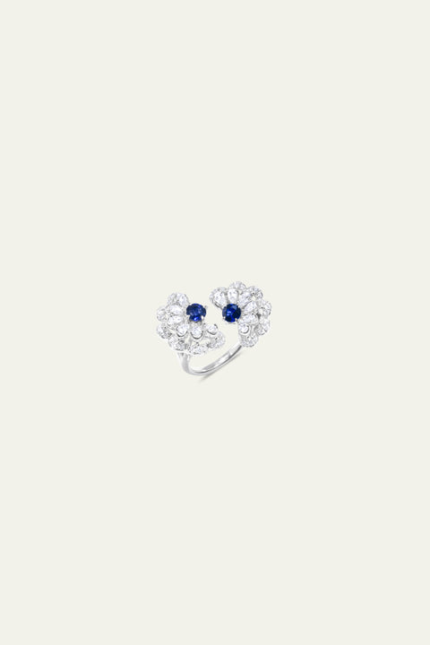 Azure Bloom Ring