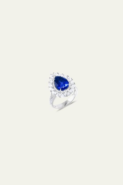 Regalia Pear Ring