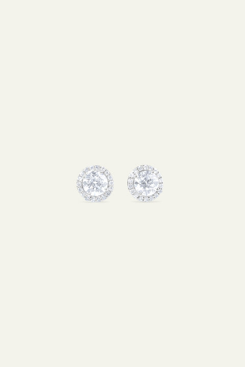 Halo Stud Earrings