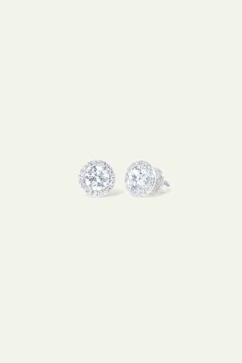 Halo Stud Earrings